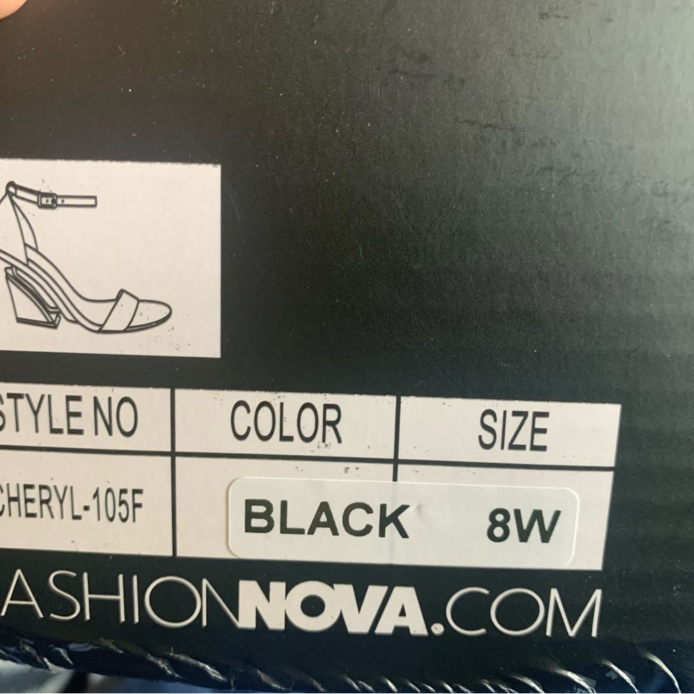 Black heels